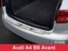Накладка на бампер Audi A4 B8 (08-12) Avant - Avisa 4