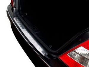 Накладка на задний бампер Mercedes E W211 (02-09) Sedan 2