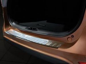 Накладка на задний бампер Ford B-Max (12-17) - Carmos 3