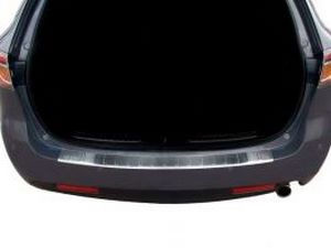Накладка на задний бампер Mazda 6 II (GH; 07-12) Универсал - Avisa