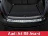 Накладка на задній бампер Audi A4 B8 (12-15) Універсал - Avisa 2