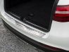 Накладка на задній бампер Mercedes GLC X253 (15-/20-) - Avisa (сталева) 2