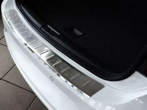 Накладка на задний бампер VW Polo V (6R; 12-17) рестайлинг - Avisa