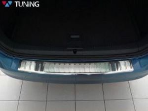 Накладка на задний бампер VW Golf 7 (12-16) Универсал - Avisa 3