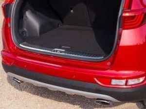 Накладка на порог багажника KIA Sportage IV (16-21)