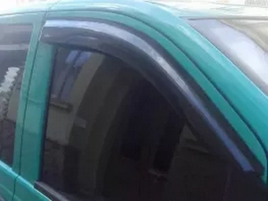Дефлекторы окон Mercedes Vito W638 (96-03) - Hic (накладные) 2