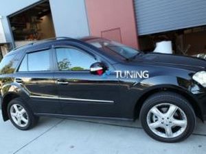 Дефлекторы окон Mercedes ML W164 (05-11) - Hic (накладные) 4