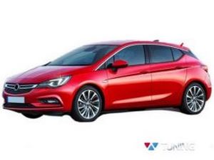 Хром верхние молдинги стёкол OPEL Astra K HB 2