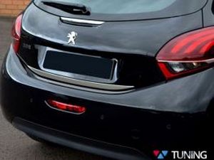 Хром на кромку багажника PEUGEOT 208 (12-16) 1