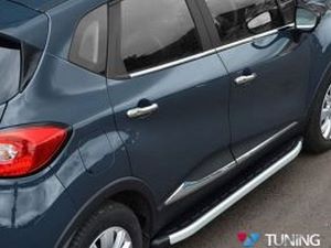 Хром накладки на ручки RENAULT Captur (13-) 2