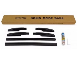Рейлинги VW Amarok II (NF; 22-) - Solid (чёрные) 3