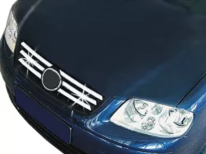 Хром накладки на решётку VW Polo Mk4 (9N; 01-03)