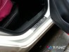 Хром накладки на пороги VW Jetta A6 (2011-) - OMSA - задние 2
