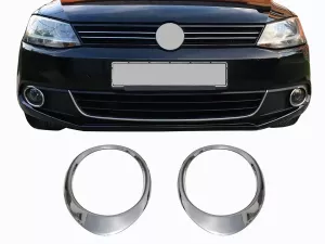 Хром накладки на протитуманки VW Jetta A6 (11-14)