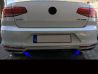 Хром имитаторы насадок диффузора VW Passat B8 (15-19) - R-Line стиль
