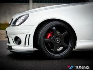 Сплиттер передний Mercedes SLK R170 - под AMG204 бампер 2 2