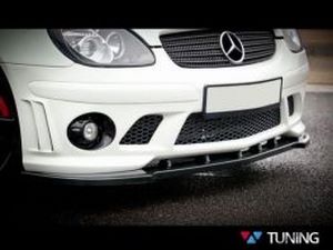 Сплиттер передний Mercedes SLK R170 - под AMG204 бампер 3 3