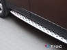 Пороги боковые Toyota Rav4 IV (13-15) - Mercedes стиль 4