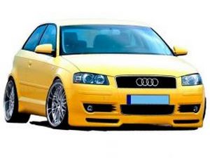 Юбка передняя Audi A3 8P (2003+) 3D Hatchback - S3 1 1