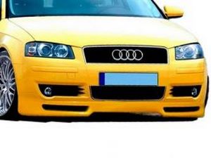 Юбка передняя Audi A3 8P (2003+) 3D Hatchback - S3 2 2