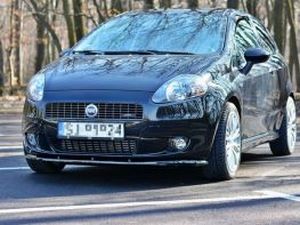 Сплиттер передний Fiat Grande Punto (05-09) 2