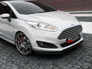 Сплиттер передний Ford Fiesta Mk7 (13-16) рестайлинг 2