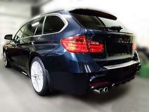 Накладка на задний бампер BMW 3 F31 (12-16) - Avisa 7