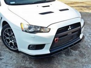 Спліттер передній Mitsubishi Lancer Evo X (07-15) 2