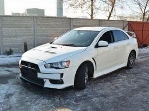 Сплиттер передний Mitsubishi Lancer Evo X (07-15) - Racing 4