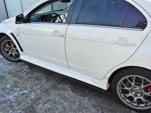 Дифузори порогів Mitsubishi Lancer Evo X (07-15) 2