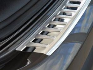 Накладка на бампер Nissan Qashqai II (J11; 14-17) - Avisa (стальная) 2