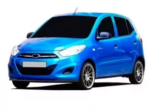 Сплиттер передний Hyundai i10 I (10-13) 3