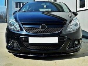 Спліттер передній Opel Corsa D OPC / VXR (04-14) 2