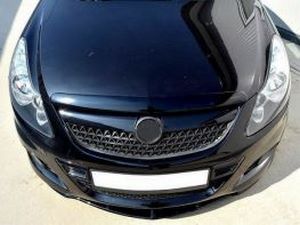 Спліттер передній Opel Corsa D OPC / VXR (04-14) 3