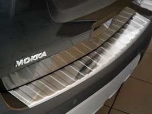 Накладка на задний бампер Opel Mokka A (12-16) - Avisa (стальная) 2