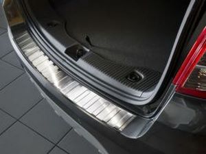 Накладка на задний бампер Opel Mokka A (12-16) - Avisa (стальная) 3