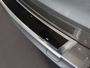 Накладка на задний бампер BMW X5 F15 (13-18) - карбоновая 4