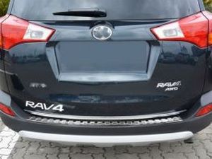 Накладка на задній бампер Toyota Rav4 IV (XA40; 13-15) - Avisa 2