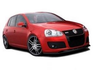 Сплиттер передний VW Golf V GTI (03-08) 2