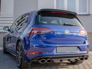 Накладка на задній спойлер VW Golf VII / GTI / R (12-19) - v.1 5