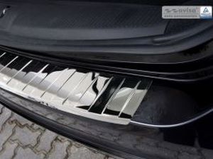 Накладка на задний бампер VW Sharan II (7N; 10-/15-) - Avisa (зеркальная) 4