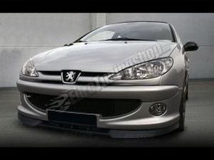 Сплиттер передний Peugeot 206 (98-10) 2