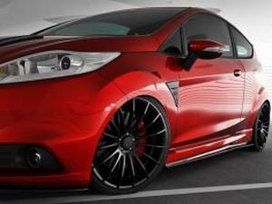 Диффузоры боковые Ford Fiesta MK7 (08-16) - ST стиль 2