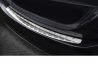 Накладка на задній бампер Mercedes C W205 (14-21) Sedan - Avisa (сталева) 4