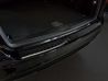 Накладка на задній бампер Mercedes C W205 (14-21) Універсал - Avisa (чорна) 3
