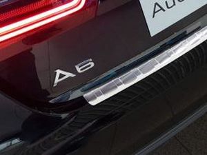 Накладка на задний бампер Audi A6 C7 (14-18) Sedan 6