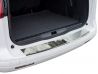Накладка на задній бампер Peugeot 5008 I (T87; 09-16) - Avisa (сталева) 1