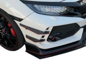 Обтічники бічні бампера Honda Civic 10 Type R (17-) 1