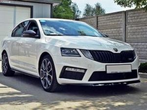 Спліттер передній Skoda Octavia A7 RS (13-17) - V.2 2