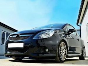 Сплиттер передний Opel Corsa D OPC Nurburgring (04-14) 2